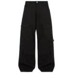 Karl Kani Multipocket Black Cargo Baggy Jeans