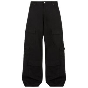 Karl Kani Multipocket Black Cargo Baggy Jeans