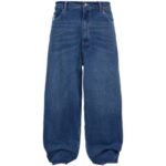 Karl Kani Plate Baggy Five Pocket Indigo Jeans