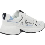 Karl Kani Prime Runner White and Sky Blue Sneakers-back