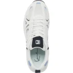 Karl Kani Prime Runner White and Sky Blue Sneakers-front