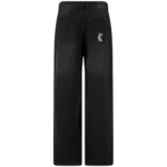 Karl Kani Relaxed Fit Black Baggy Jeans back