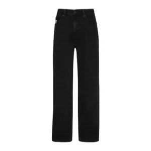 Karl Kani Small Signature Black Baggy Jeans