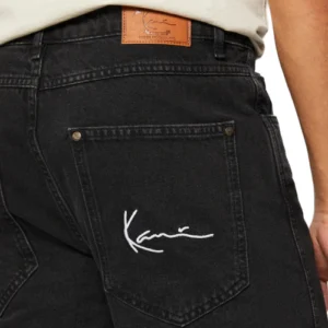 Karl Kani Small Signature Black Baggy Jeans-back